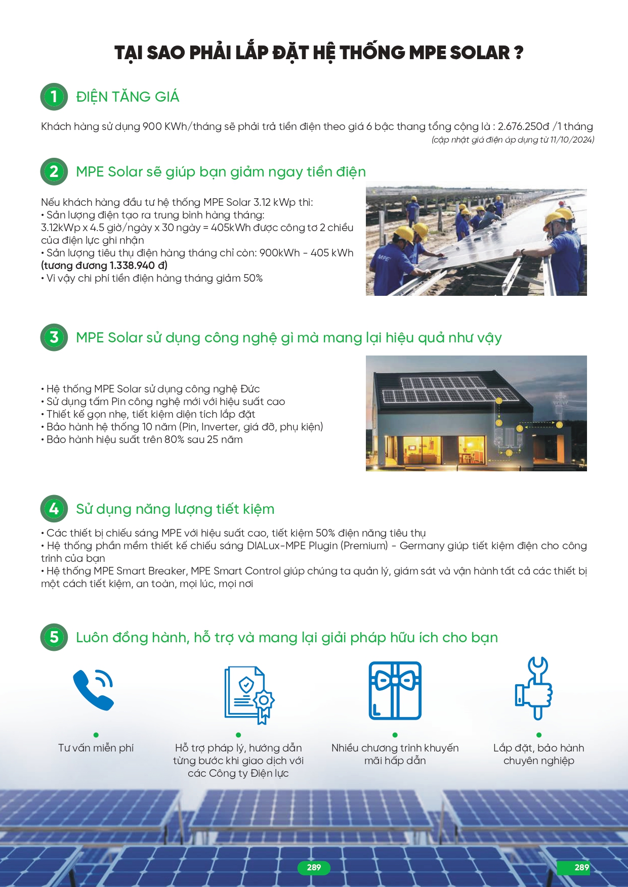 Bảng giá đèn LED MPE 2026